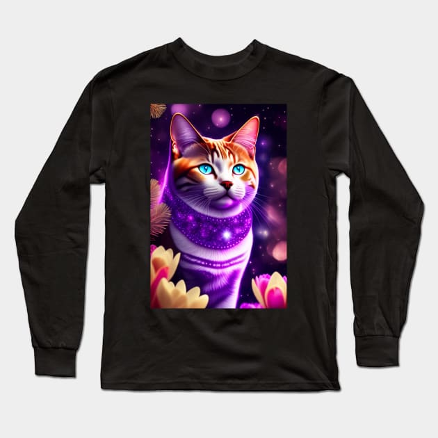 Cutest British Shorthair Long Sleeve T-Shirt by Enchanted Reverie